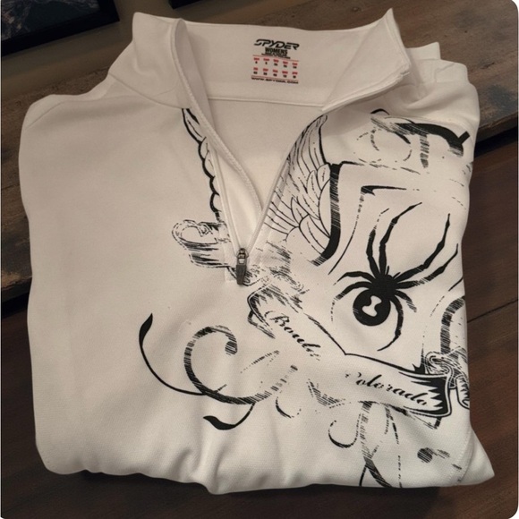 GORGEOUS SPORTY SPYDER 1/4 ZIP size 8 New Condition! ❤️ - Picture 4 of 4